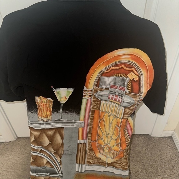 Men’s pre own as is Tori Richard size Small S made in USA button down shirt - Picture 3 of 5